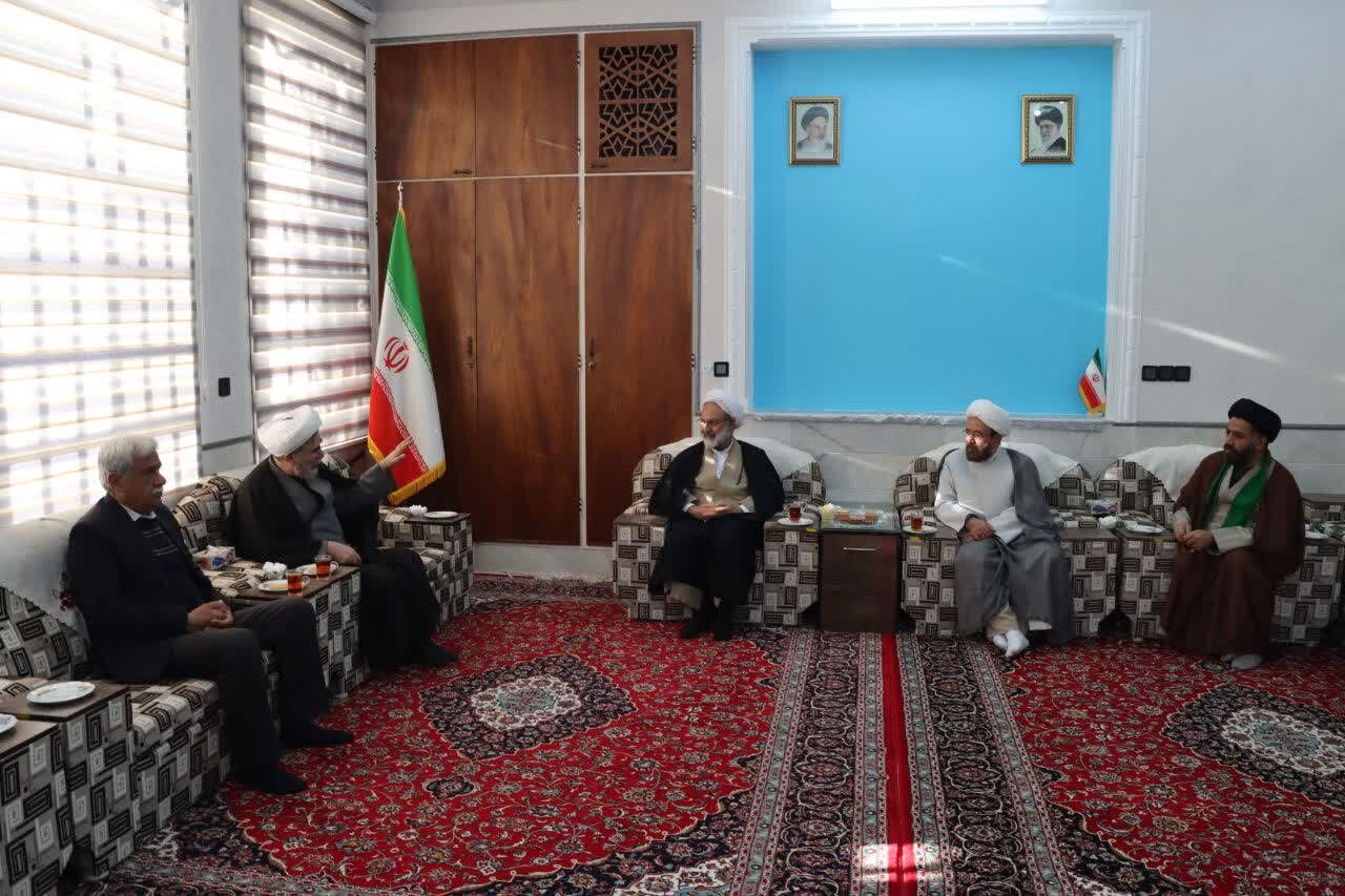  بررسی روند احداث مدرسه علمیه خواهران اشکذر+تصاویر