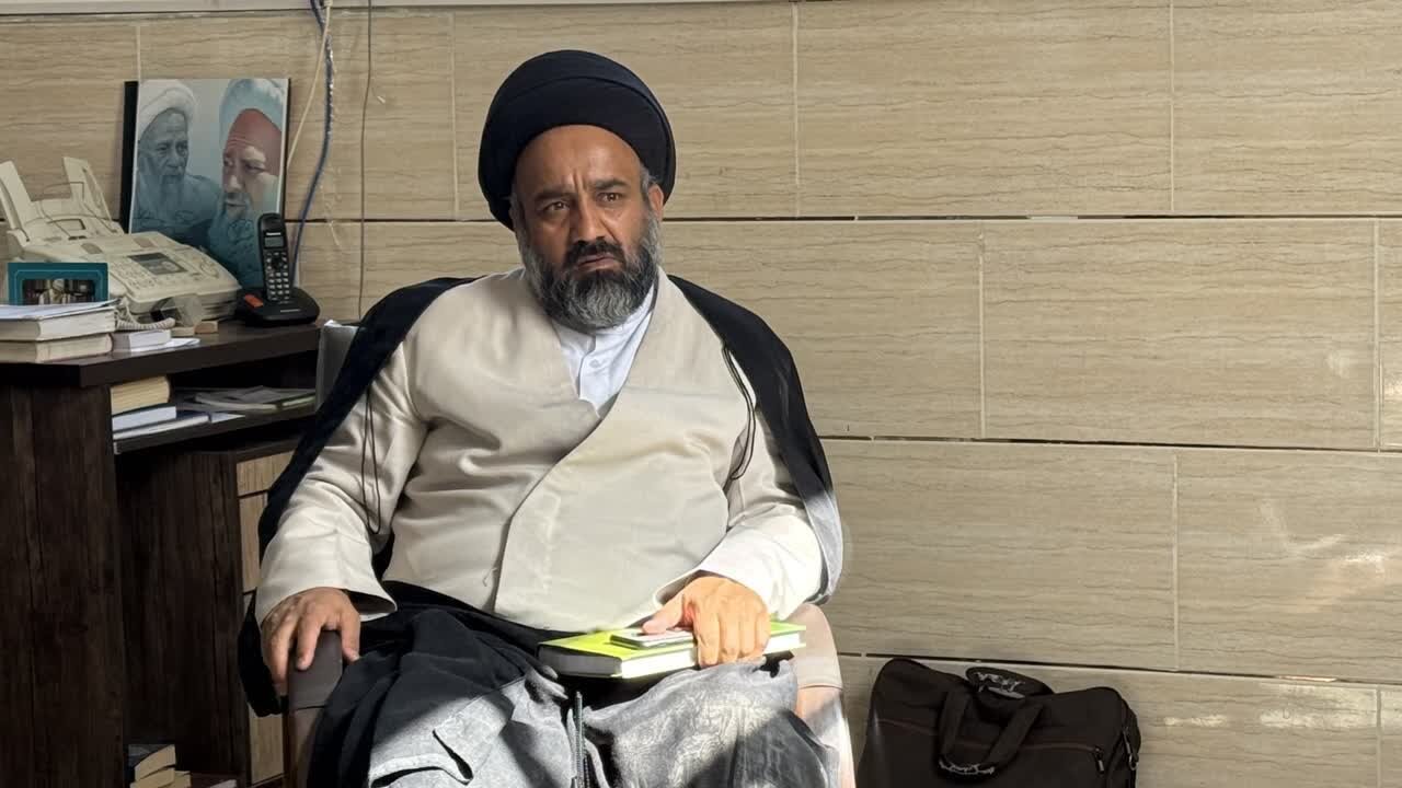 دیدار مدیر حوزه علمیه استان کرمان با کادر و اساتید حوزه علمیه امام حسن مجتبی(ع) شهرستان رفسنجان