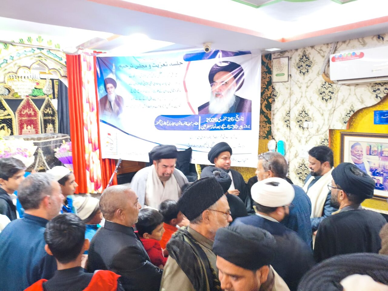 برگزاری مراسم بزرگداشت آیت الله سید هادی سیستانی در هند