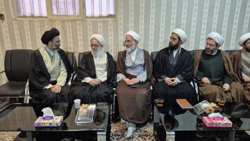 تصاویر/ دیدار آیت‌الله شب‌زنده‌دار با نماینده ولی فقیه در کاشان