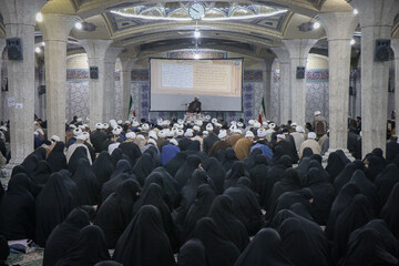 تصاویر/ همایش مبلغین حوزه علمیه قم