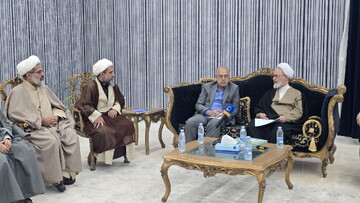 تصاویر/ جلسه جمع بندی سفر آیت الله اعرافی به هرمزگان