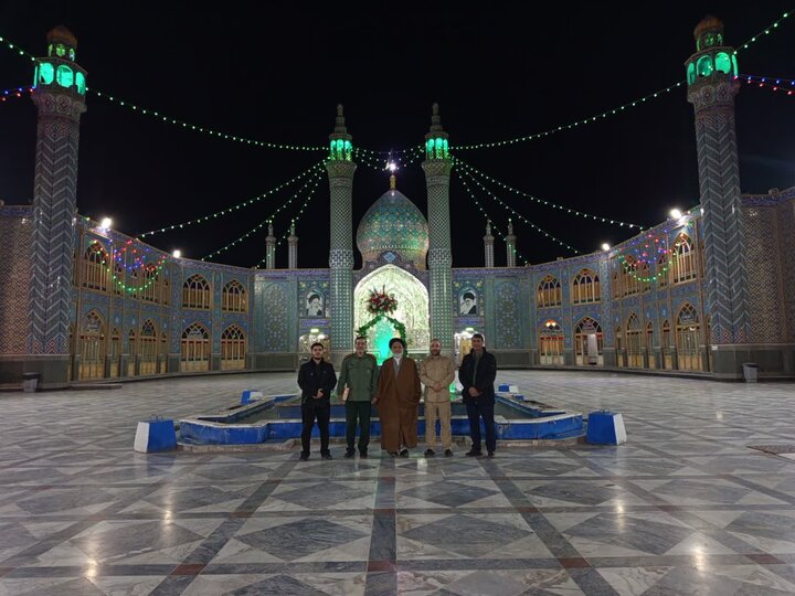 تصاویر/بازید امام جمعه نطنز از موزه دفاع مقدس آران و بیدگل