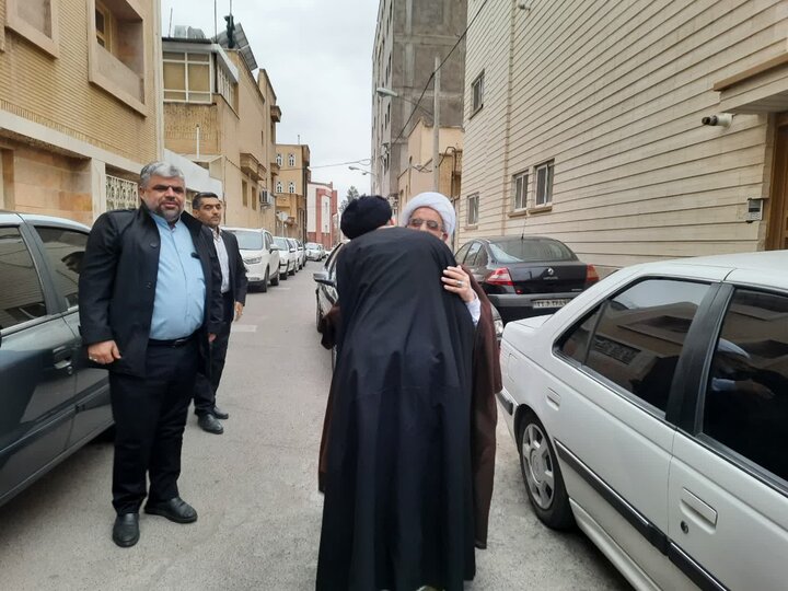 تصاویر/ دیدار آیت‌الله شب‌زنده‌دار با نماینده ولی فقیه در کاشان