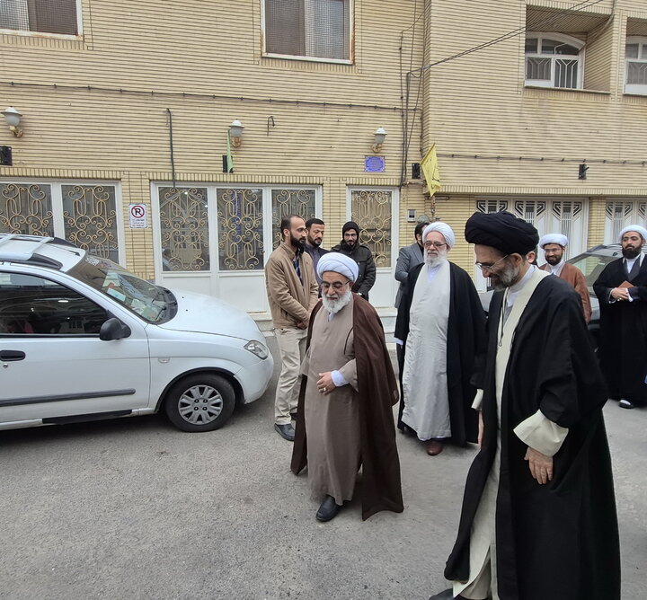 تصاویر/ دیدار آیت‌الله شب‌زنده‌دار با نماینده ولی فقیه در کاشان