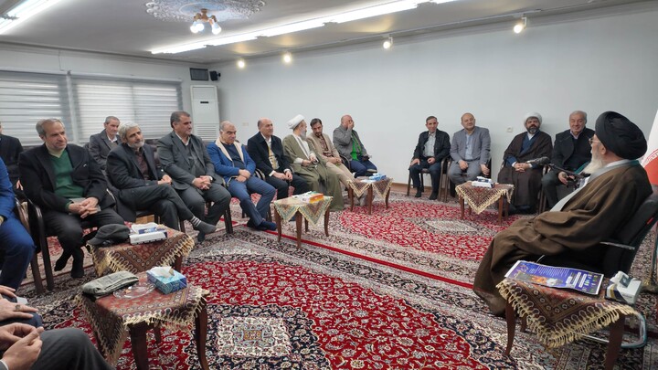 تصاویر| دیدار اعضای دبیرخانه همایش ساخت و بازسازی عتبات عالیات در گذر تاریخ