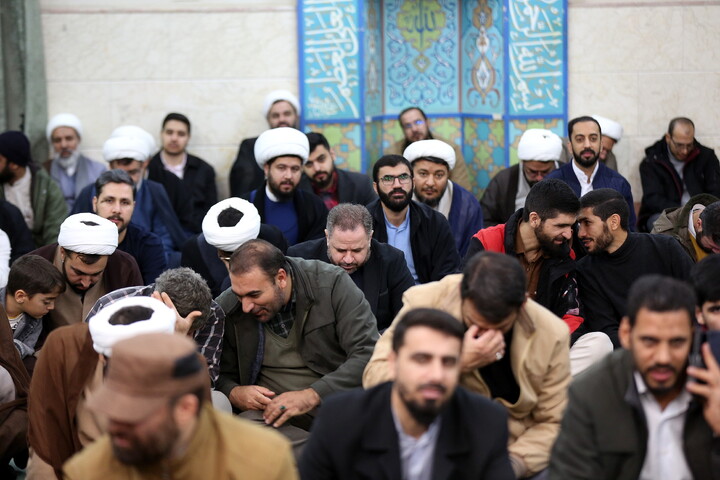 جلسه طلاب و فضلای استان کردستان در قم