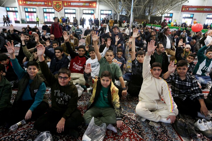 تصاویر / حرکت کاروان عظیم «منتظران ظهور» به جمکران