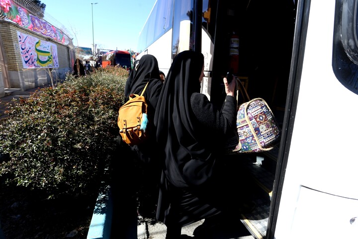 تصاویر / حرکت کاروان عظیم «منتظران ظهور» به جمکران