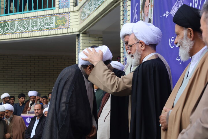 تصاویر/ همایش طلاب و روحانیون استان در شهرستان میناب