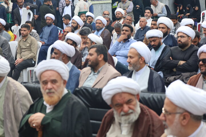 تصاویر/ همایش طلاب و روحانیون استان در شهرستان میناب