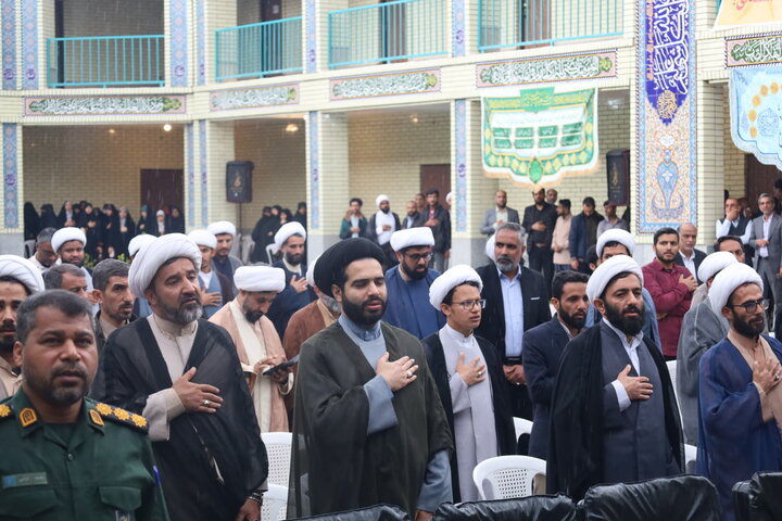 تصاویر/ همایش طلاب و روحانیون استان در شهرستان میناب