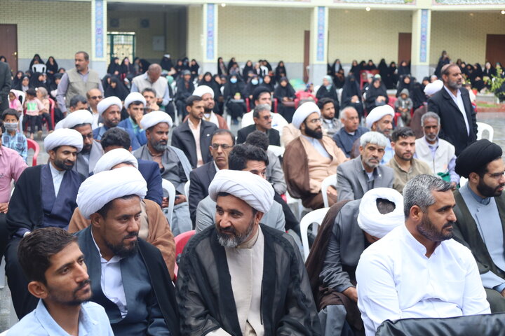 تصاویر/ همایش طلاب و روحانیون استان در شهرستان میناب