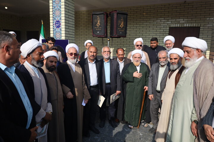 تصاویر/ همایش طلاب و روحانیون استان در شهرستان میناب