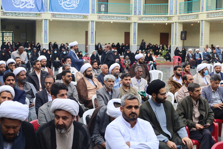 تصاویر/ همایش طلاب و روحانیون استان در شهرستان میناب