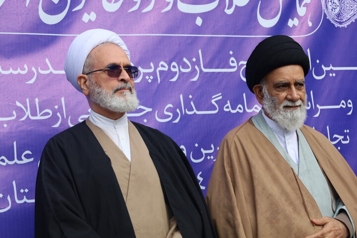 تصاویر/ همایش طلاب و روحانیون استان در شهرستان میناب