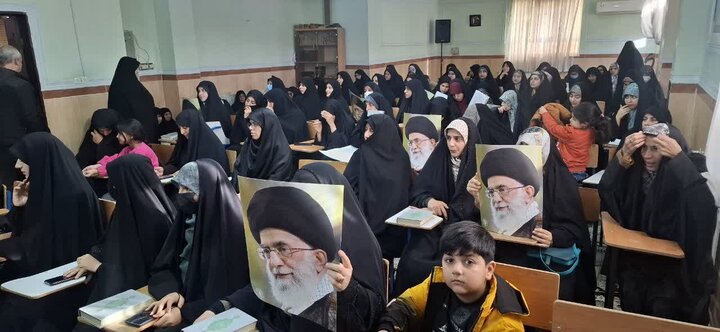 تصاویر/اجتماع طلاب در شهرستان مهران