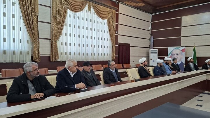 تصاویر/  تودیع و معارفه رئیس اداره تبلیغات اسلامی شهرستان سراب