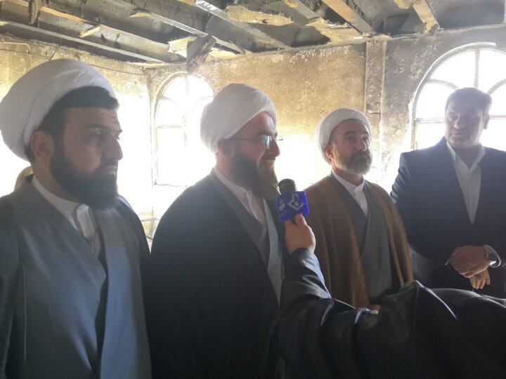 تصاویر/ بازدید شورای سیاستگذاری ائمه جمعه از مصلی شهر سرابله