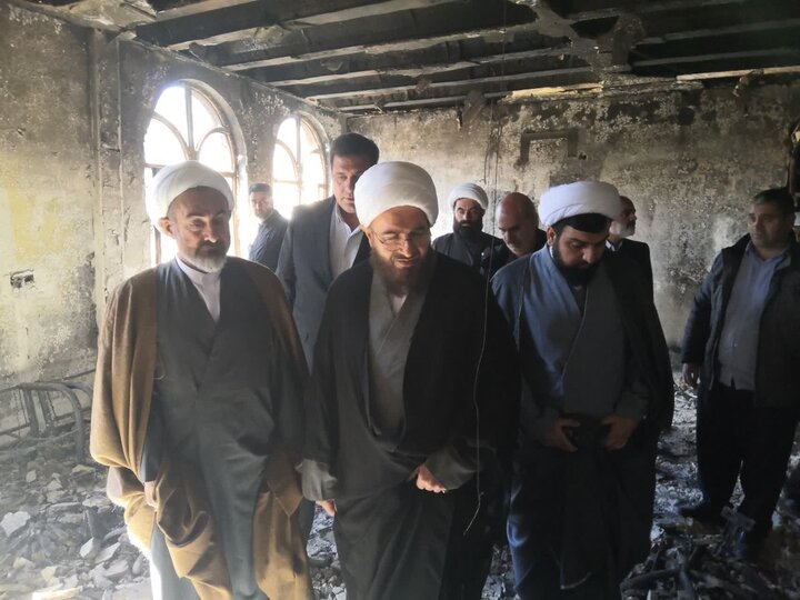 تصاویر/ بازدید شورای سیاستگذاری ائمه جمعه از مصلی شهر سرابله