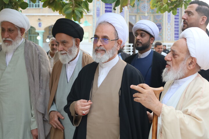 تصاویر/ همایش اساتید و کادر مدارس علمیه استان همراه با آیین تلبس طلاب مدرسه رودان