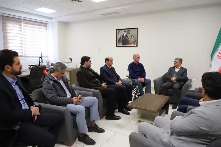 تصاویر/بازدید مدیر کل پارلمانی و امور مجلس بنیاد شهید و امور ایثارگران کشور از موسسه ایثار و روند اجرایی کمیسیون پزشکي در اراک