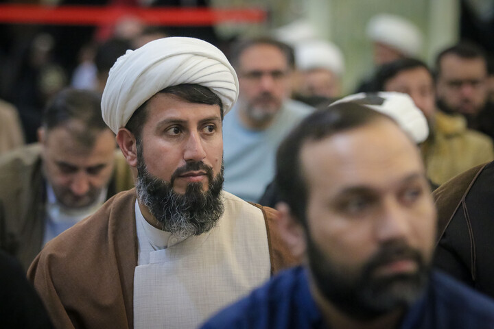 تصاویر/ نشست نماینده ولی فقیه در آذربایجان غربی با علما و طلاب استان مقیم قم