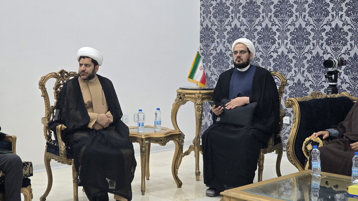 تصاویر/ جلسه جمع بندی سفر آیت الله اعرافی به هرمزگان