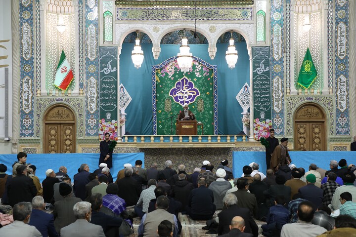 تصاویر/ مراسم گرامیداشت شهدای اغتشاشات اخیر در حرم حضرت معصومه(س)