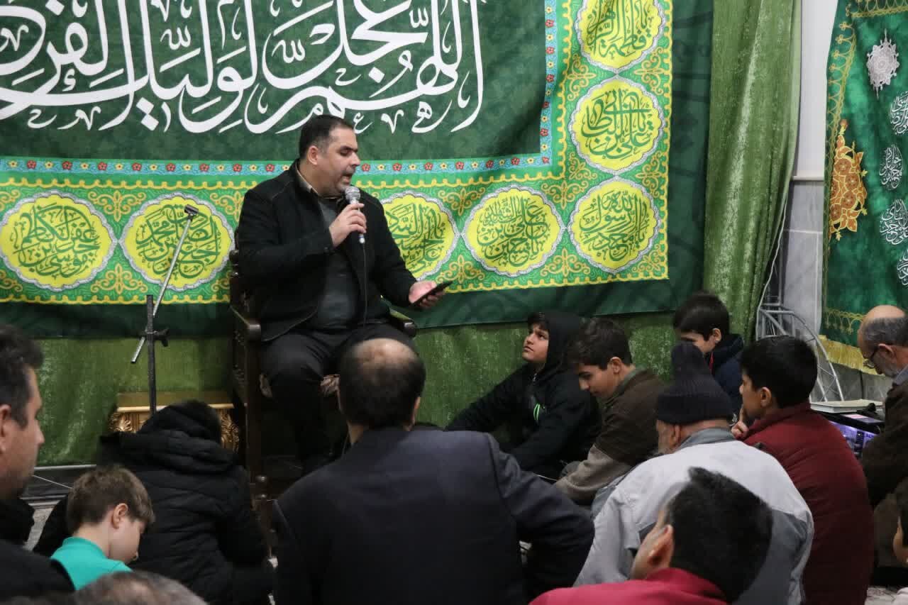 حجت‌الاسلام والمسلمین بندانی نیشابوری در مراسم جشن اعیاد شعبانیه که در آستان مقدس چهار امامزادگان (علیهم السلام)