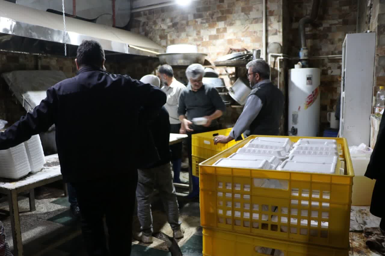 حجت‌الاسلام والمسلمین بندانی نیشابوری در مراسم جشن اعیاد شعبانیه که در آستان مقدس چهار امامزادگان (علیهم السلام)