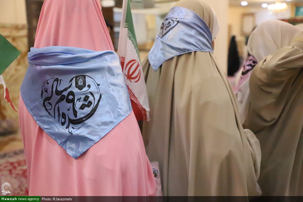 فیلم | جشن «شده ام 9 ساله» در حرم حضرت معصومه(س)