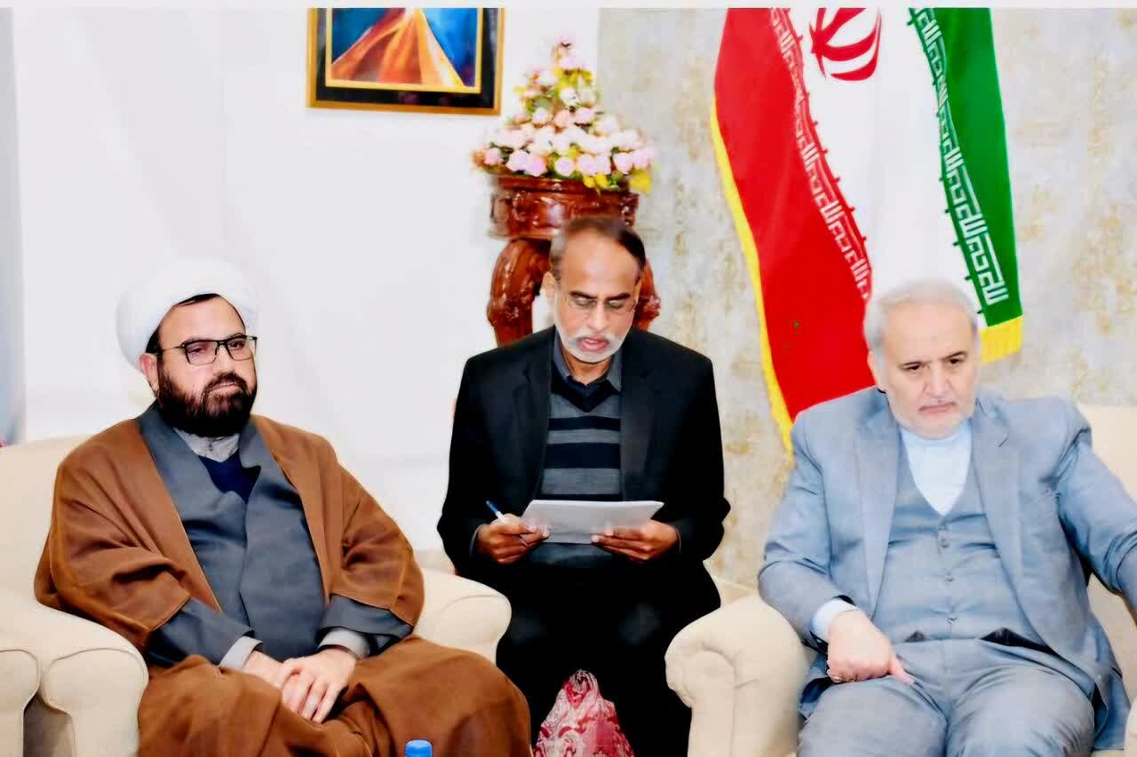 مختلف مکاتب فکر کے علماء پر مشتمل نمائندہ وفد کی ایرانی سفیر سے ملاقات اور اظہار یکجہتی