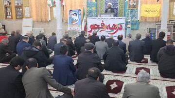 تصاویر/ آیین عبادی سیاسی نماز جمعه در شهرستان بدره