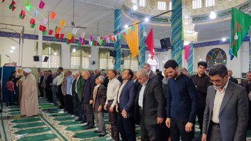 تصاویر/ اقامه نمازجمعه شهر بهرمان