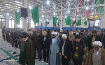 تصاویر/ نماز عبادی سیاسی جمعه نوش آباد