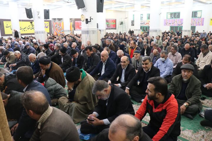 تصاویر/ نماز عبادی سیاسی جمعه در قرچک