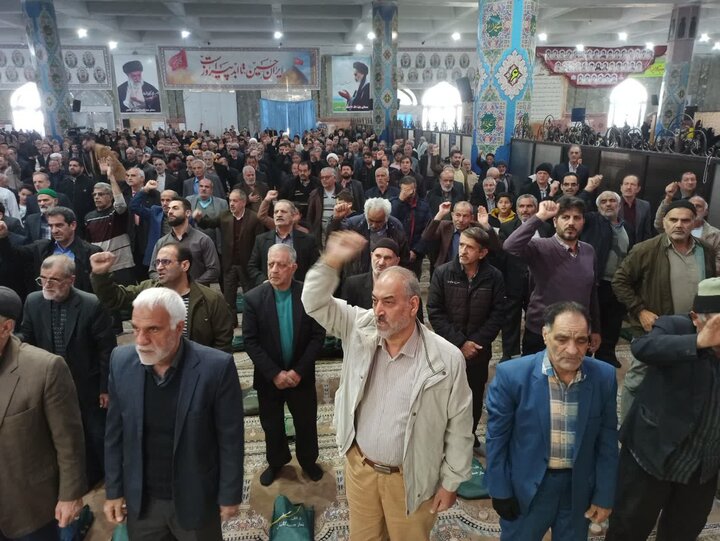 تصاویر:نماز عبادی سیاسی جمعه کاشان