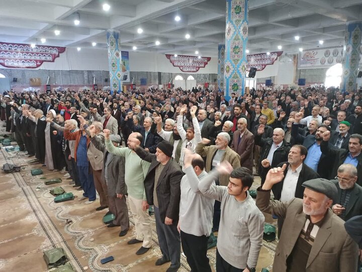 تصاویر:نماز عبادی سیاسی جمعه کاشان