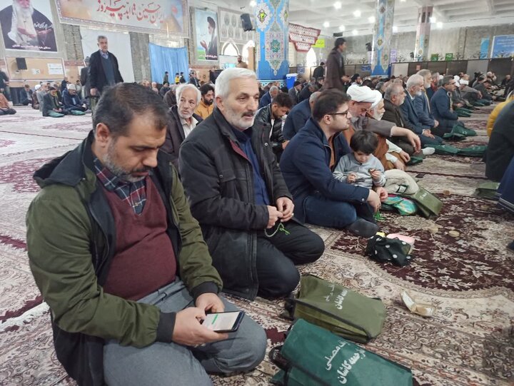 تصاویر:نماز عبادی سیاسی جمعه کاشان