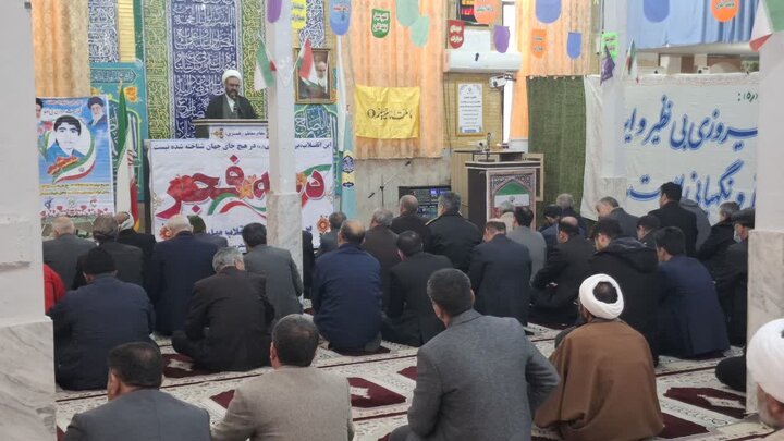 تصاویر/ آیین عبادی سیاسی نماز جمعه در شهرستان بدره