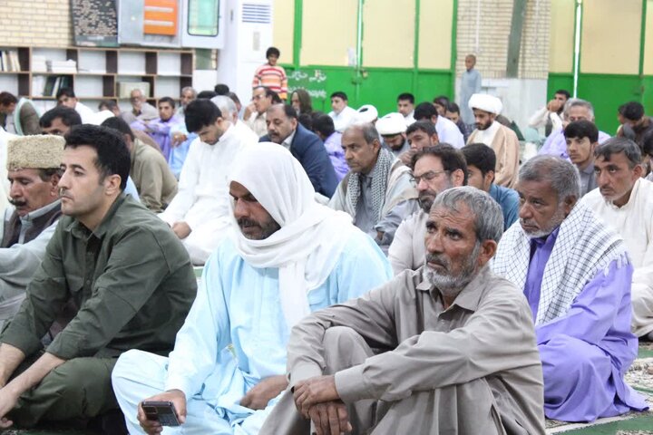 تصاویر/ آیین عبادی سیاسی نماز جمعه شهرستان دلگان