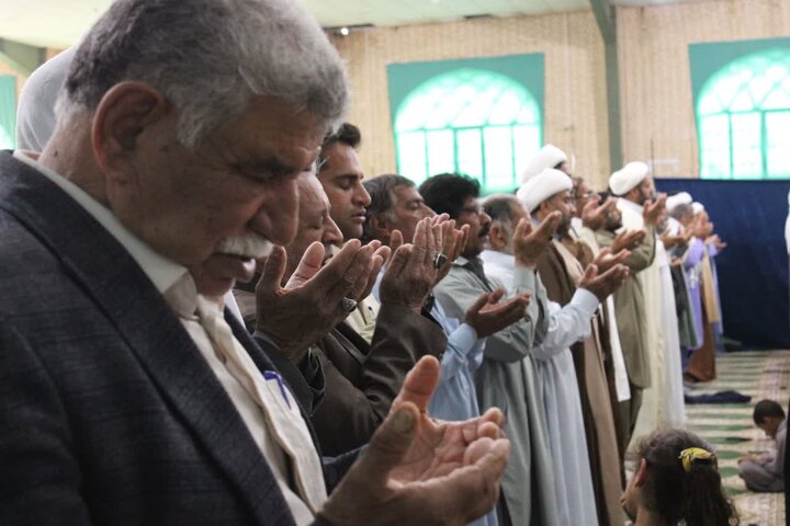 تصاویر/ آیین عبادی سیاسی نماز جمعه شهرستان دلگان