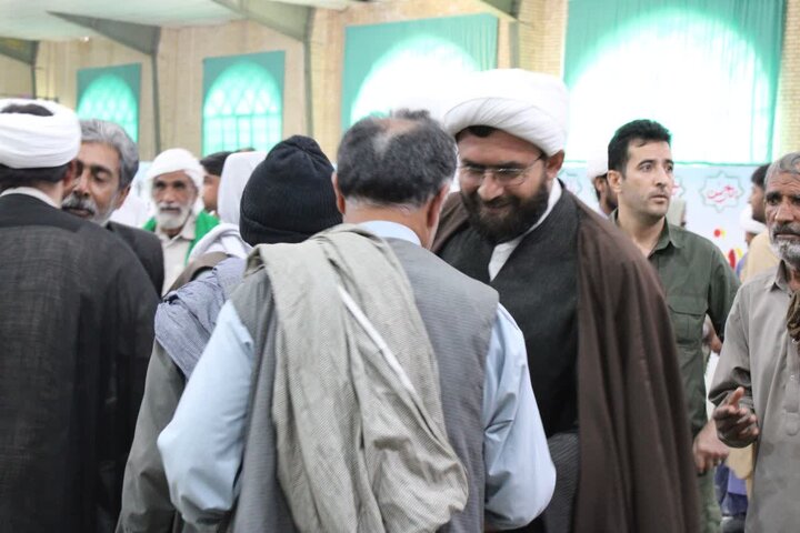 تصاویر/ آیین عبادی سیاسی نماز جمعه شهرستان دلگان