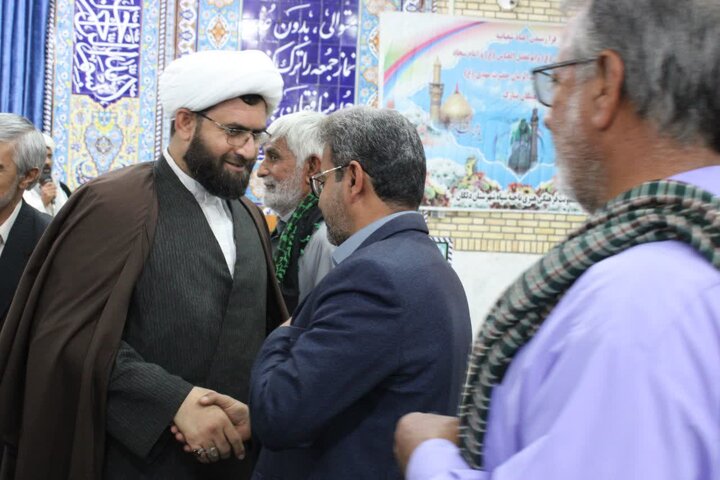 تصاویر/ آیین عبادی سیاسی نماز جمعه شهرستان دلگان