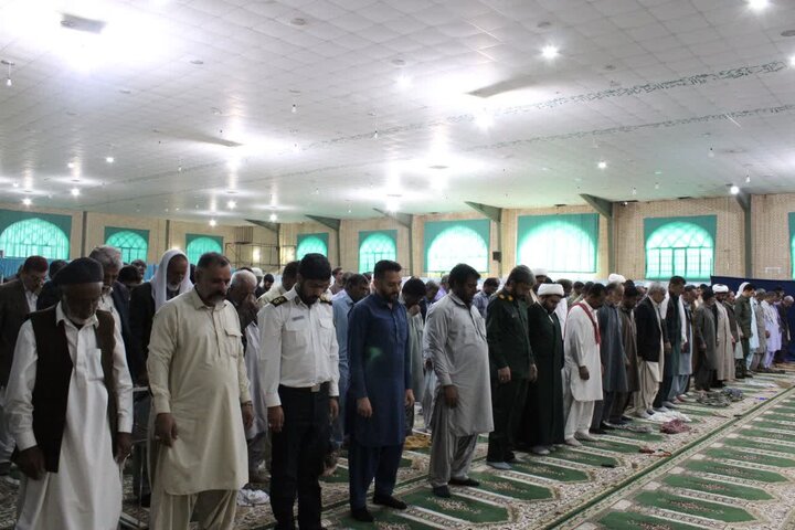 تصاویر/ آیین عبادی سیاسی نماز جمعه شهرستان دلگان