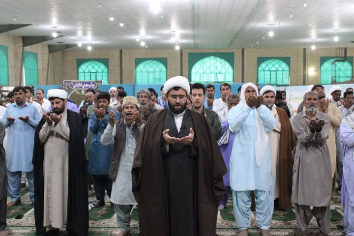 تصاویر/ آیین عبادی سیاسی نماز جمعه شهرستان دلگان