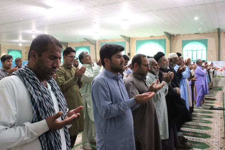 تصاویر/ آیین عبادی سیاسی نماز جمعه شهرستان دلگان