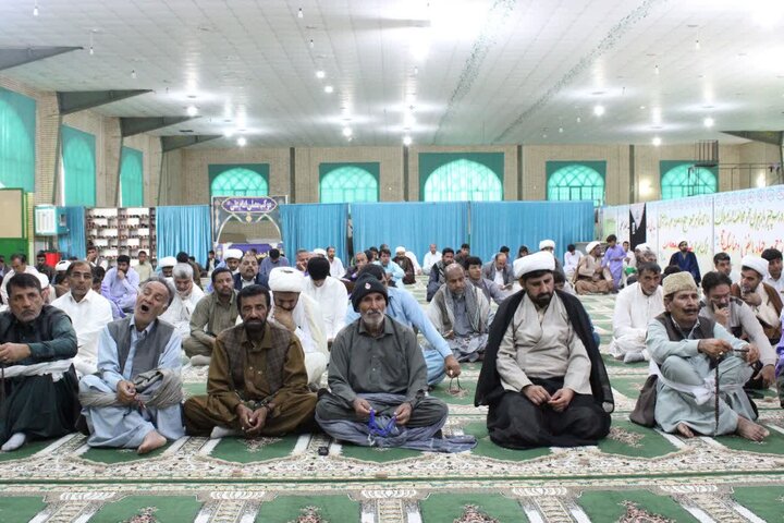 تصاویر/ آیین عبادی سیاسی نماز جمعه شهرستان دلگان