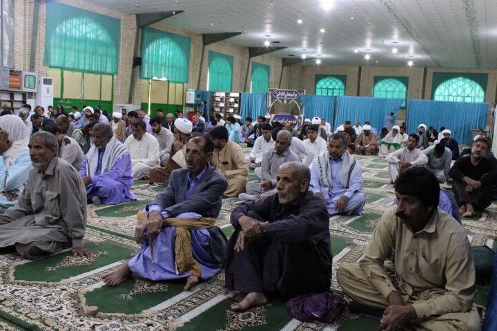 تصاویر/ آیین عبادی سیاسی نماز جمعه شهرستان دلگان